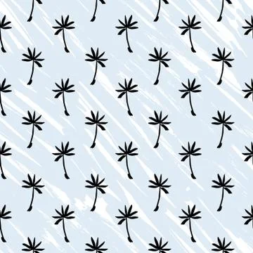 Vector hand drawn illustration with cote colorfull elephants Stock Illustration