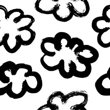 Vector hand drawn illustration with cote colorfull elephants Stock Illustration