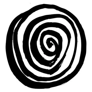 Vector hand drawn illustration with cote colorfull elephants Stock Illustration