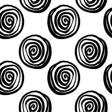 Vector hand drawn illustration with cote colorfull elephants Stock Illustration