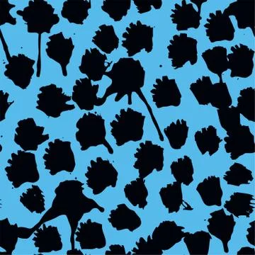 Vector hand drawn illustration with cote colorfull elephants Illustrazione stock