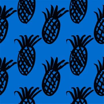 Vector hand drawn illustration with cote colorfull elephants Stock Illustration