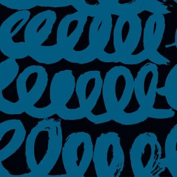 Vector hand drawn illustration with cote colorfull elephants Stock Illustration