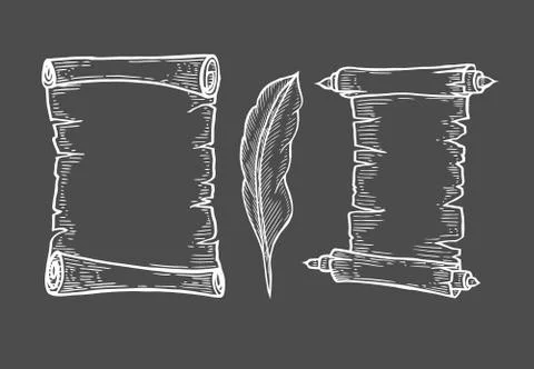 Vector hand drawn illustration Illustrazione stock