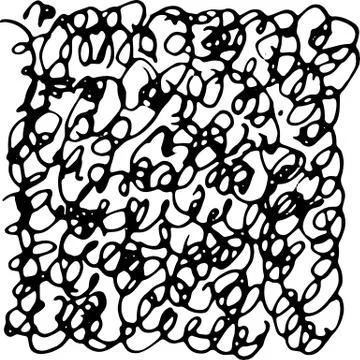 Vector hand drawn ink texture with dirty grunge effect Stock Illustration