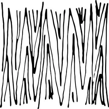 Vector hand drawn ink texture with stripe and lines. Stock-Illustration