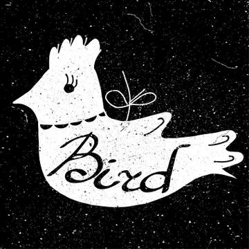 Vector hand-drawn lettering Иллюстрация