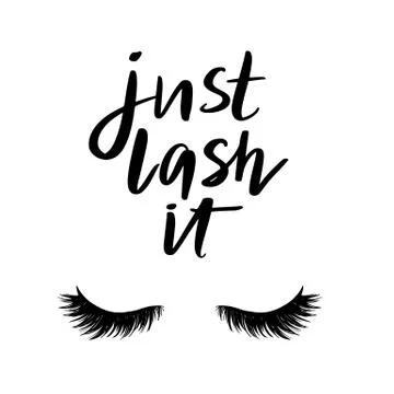 Vector hand drawn lettering phrase. Modern brush calligraphy. Stock Illustration