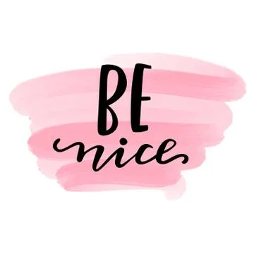 Vector hand drawn lettering phrase. Modern brush calligraphy. Stock Illustration