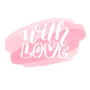 Vector hand drawn lettering phrase. Modern brush calligraphy. Stock Illustration