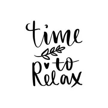 Vector hand drawn lettering phrase. Modern brush calligraphy. Stock Illustration