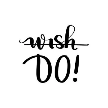 Vector hand drawn lettering phrases. Merry Christmas and Happy New Year Illustrazione stock
