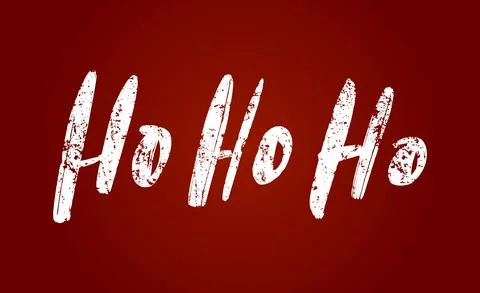 Vector hand drawn modern pen calligraphy. Merry Christmas and Happy New Year Stock Illustration