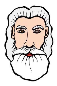 Vector hand drawn portrait イラスト素材