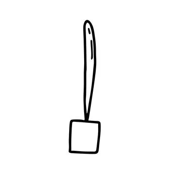 Vector hand drawn Shovel outline doodle icon. Shovel sketch illustration for  Stock Illustration