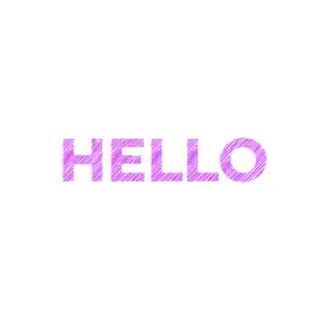 Vector hand drawn sketch lettering illustration for professional design Stock Illustration