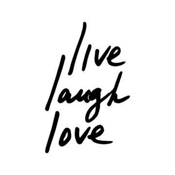 Vector hand drawn slogan. Brush ink painted letters. Lettering and custom typ Stock Illustration