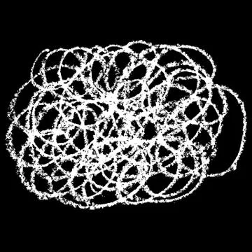 Vector hand painted background, texture of chalk and pencils strokes Stock Illustration