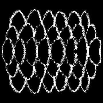 Vector hand painted background, texture of chalk and pencils strokes Stock Illustration