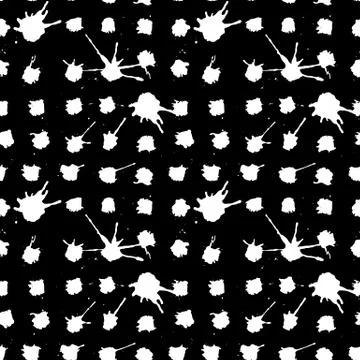 Vector hand-painted ink illustration with brush strokes Stock Illustration