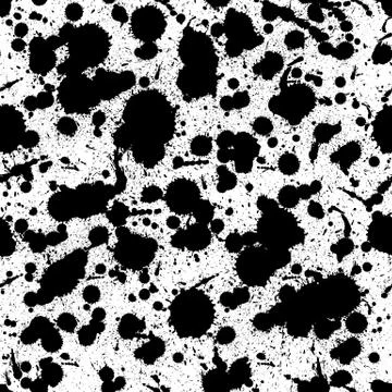 Vector hand-painted ink illustration with brush strokes Stock Illustration