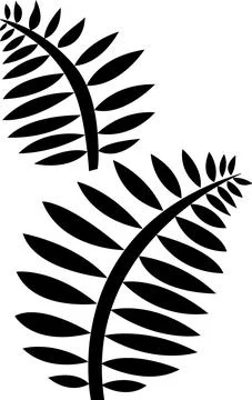 Vector hand-painted ink illustration with brush strokes. Abstract background Stock Illustration