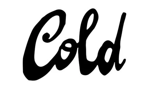 Vector handwritten lettering Stock Illustration