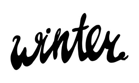 Vector handwritten lettering Stock Illustration