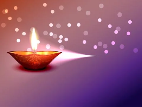 Vector happy diwali design Stock Illustration