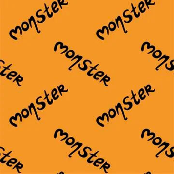 Vector Happy Halloween seamless pattern,classic bundle icons, doodles element Stock Illustration