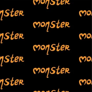 Vector Happy Halloween seamless pattern,classic bundle icons, doodles element Stock Illustration