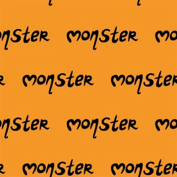 Vector Happy Halloween seamless pattern,classic bundle icons, doodles element Stock Illustration