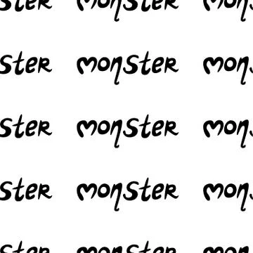 Vector Happy Halloween seamless pattern,classic bundle icons, doodles element Stock Illustration