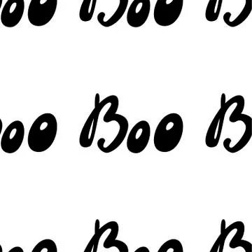 Vector Happy Halloween seamless pattern,classic bundle icons, doodles element Stock Illustration