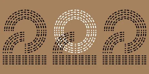Vector. Happy new year 2022 logo text design. Design templates with 2022. Stock Illustration
