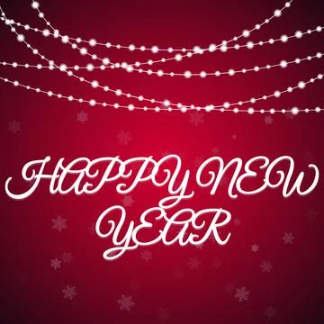 Vector Happy new year background Stock Illustration