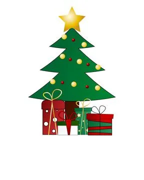 Vector Happy New Year greeting card Stock Illustration