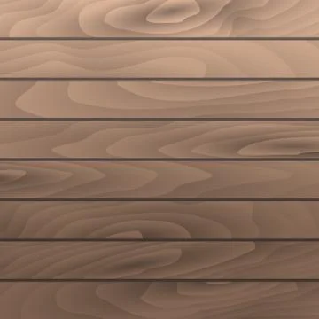 Vector hazel wood grain texture planks. Wooden table surface Stock Illustration