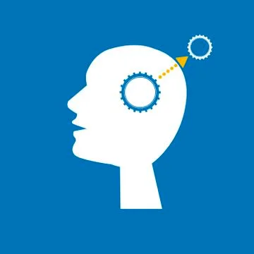 Vector head of a man Stock Illustration