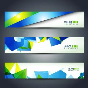 Vector header Stock Illustration