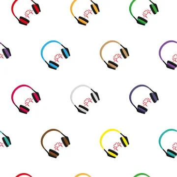 Vector headphones icon Stock Illustration