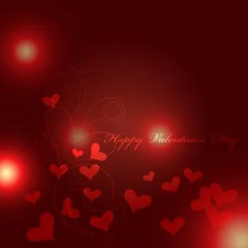 Vector heart background Stock Illustration