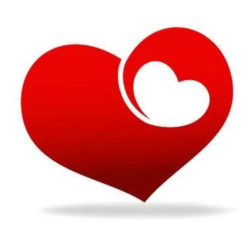 Vector heart icon Stock-Illustration