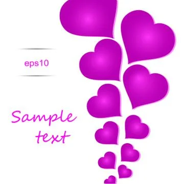 Vector heart love Stock Illustration