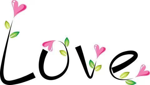 Vector heart shape design sign icon background Stock Illustration