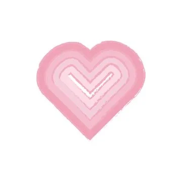 Vector heart shapes. Romantic pattern with hearts Stock Illustration