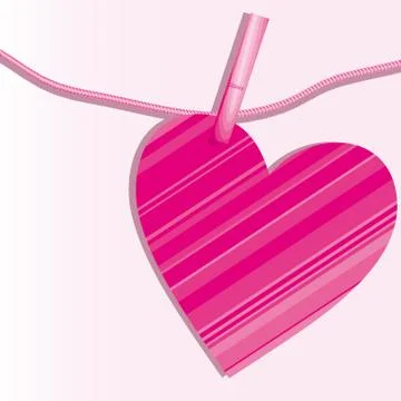 Vector hearts background  2009 01 04 Stock Illustration