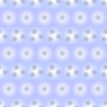 Vector heavy snowfall, snowflakes in various forms and sizes geometric pattern. Stock Illustration