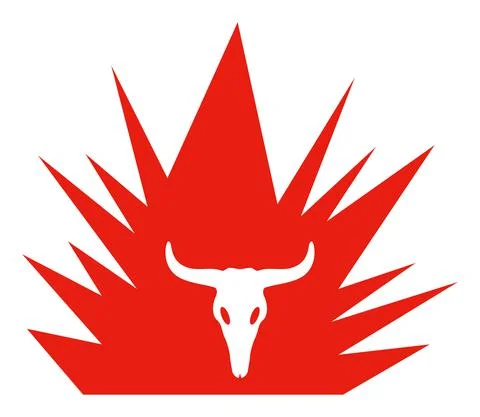 Vector Hell Demon Flat Icon Image イラスト素材