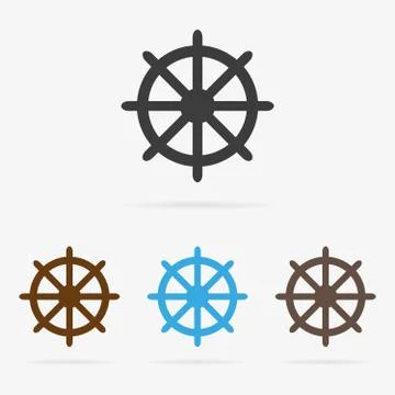 Vector helm icon Stock Illustration